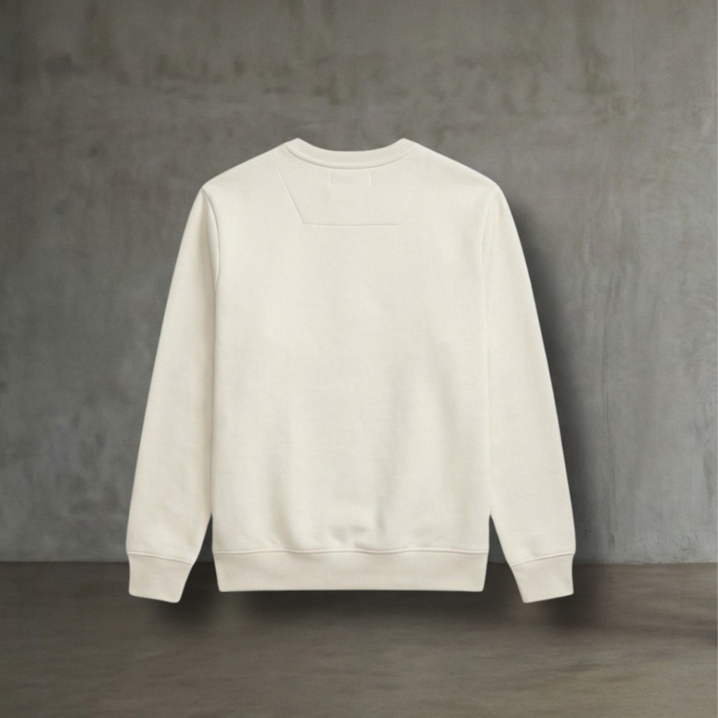 U.S. Polo Assn White Sweatshirt for Men – Premium Cotton Winter Essential