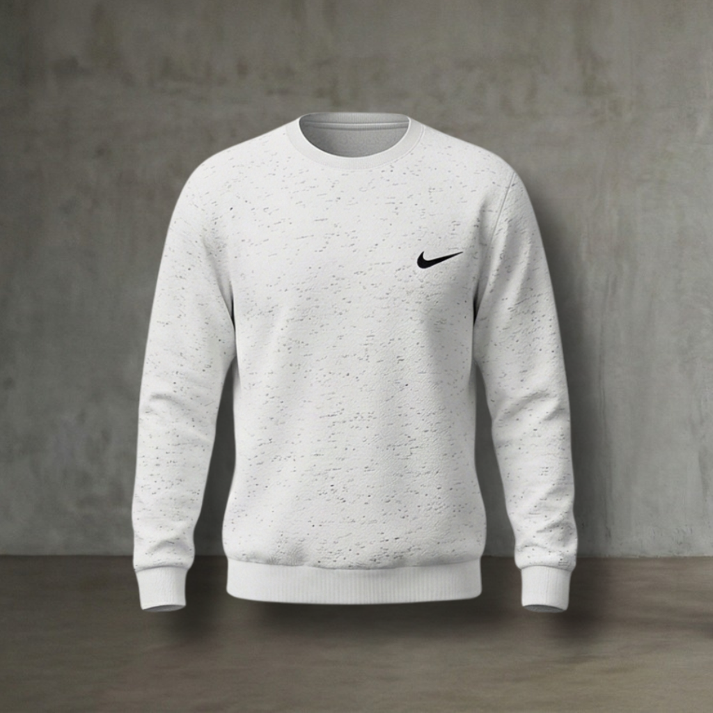 Nike White Sweatshirt for Men – Premium Cotton Winter Wear